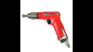 Sioux 1410 Mini Palm Air Drill 2600 RPM 14quot Chuck [upl. by Eb356]