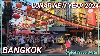 Chinatown Bangkok Lunar New Year of the Dragon 🇹🇭 Thailand [upl. by Chill278]