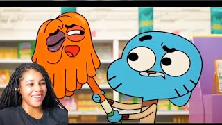 10 hilarious minutes of the Amazing World of Gumball  Reaction [upl. by Audi]