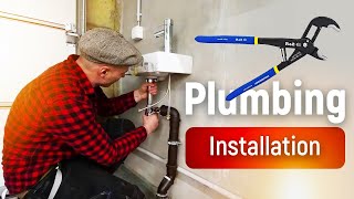 Plumbing installation in Germany [upl. by Aniez]