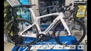 PINARELLO 2022 PRINCE DISK 105 [upl. by Ymirej319]