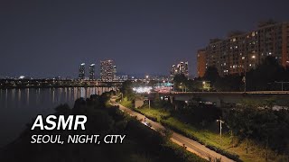 City Sounds and Traffic Ambience ASMR for Sleep and Study  Relaxing City at Night [upl. by Inalan42]