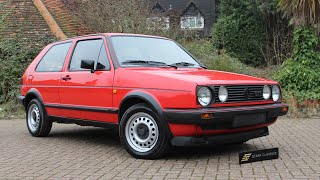 1986 Volkswagen MK2 Golf GTI  Stark Classics [upl. by Emmalyn548]