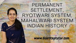 P2 Mahalwari amp Ryotwari System NIJ Cultivation NCERT Class 8th History Chapter 3 Our Pasts III [upl. by Ahseinar589]