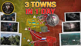 Harvest Time🔥Three Villages Captured⚔️ FPV Drone Operators Ambushed🎖 Military Summary For 20241013 [upl. by Jevon]