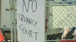 Truancy Court Protests [upl. by Oned]