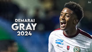 Demarai Gray 2024  Crazy Skills Assists amp Goals  AlEttifaq  HD [upl. by Katuscha750]