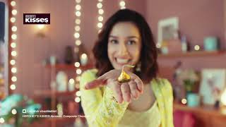 Celebrate Festive Season with ShraddhaKapoor and HERSHEYS KISSES [upl. by Mcafee]