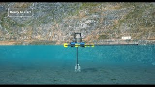 quotDredging technology into the future A Remote  Controlled Dredges 3D Animation quot DRP 150 quot Mining [upl. by Zurkow]