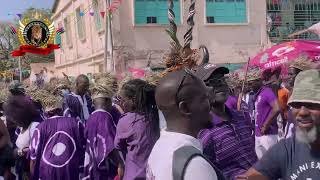 Odilleh hunting society the Gambia annual play big devil 2024 [upl. by Ninon]