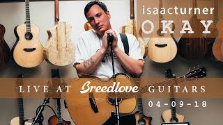 Isaac Turner quotOKAYquot Live at Breedlove Guitars Zhiyun Smooth 4 Footage [upl. by Logan]