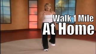 1 Mile In Home Walk  Walking Workout Videos [upl. by Oilenroc991]