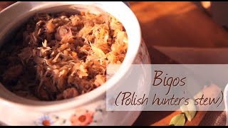 Stew Recipe Bigos Polish Hunters Stew [upl. by Yk109]