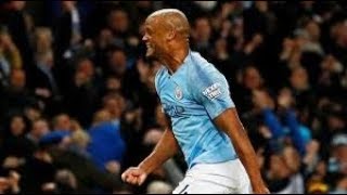 VINCENT KOMPANY Goal vs Leicester city [upl. by Raab897]