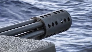 CIWS Shoots • Radar Guided Gatling Gun In Action [upl. by Diver]