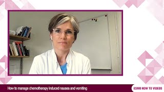 How to manage chemotherapy induced nausea and vomiting [upl. by Melicent]