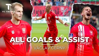 𝗔𝗟𝗟 𝗚𝗢𝗔𝗟𝗦 amp 𝗔𝗦𝗦𝗜𝗦𝗧𝗦  Václav Černý bij FC Twente [upl. by Tik]