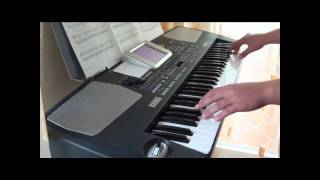 Vangelis  Conquest Of Paradise on KORG PA500 [upl. by Aicenod905]