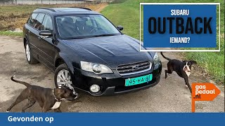 Gevonden op Gaspedaal 5  Subaru Outback 2005  Ik wil iets meer karaokeboot  HUGE Car Guy [upl. by Garv]