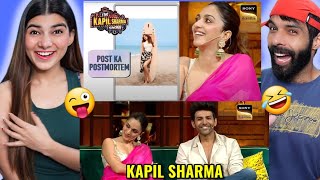 KAPIL SHARMA SHOW  POST KA POSTMORTEM  Kiara Advani Kartik Aaryan  Satyaprem Ki Katha REACTION [upl. by Ernest]