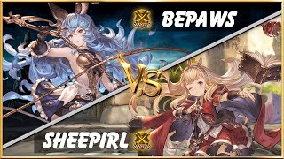 GBVSR  Bepaws Ferry vs SheepIRL Cagliostro⭐Masters Ranked Matches⭐ [upl. by Ries134]