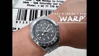 TIMEX Q x END WARP  CARTIER LONDON CRASH inspired COP OR NOT TO COP [upl. by Yrrok646]