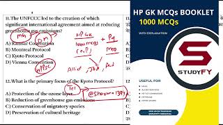 Environment MCQs  Important environment Convention amp Protocols Allied environment mcqs [upl. by Trillby832]