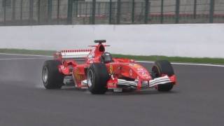 Ferrari F1 clienti on the track [upl. by Kenzi]