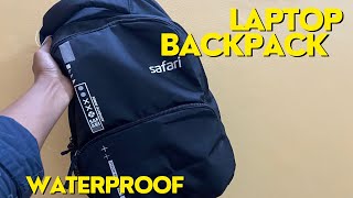 Safari Laptop Backpack 26 Ltrs Water Resistant Fabric  Casual Backpack  Bagpack for Men [upl. by Clevie230]