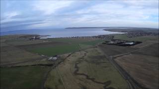 Thurso Caithness Scotland aerial video [upl. by Brause662]