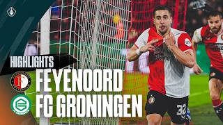 ONTO THE CUP FINAL  Highlights Feyenoord – FC Groningen  TOTO KNVB Beker 20232024 [upl. by Purcell]