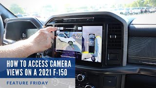 How to Access Different Camera Views on the 2021 F150  Feature Friday [upl. by Rudolf898]