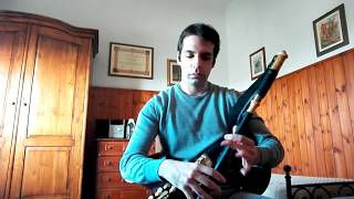 Uilleann Pipes The Dear Irish Boy An Buachaillín Bán  Slow Air [upl. by Lednem]