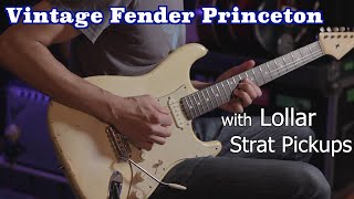 Stratocaster pickups test  Lollar Blonde [upl. by Eciryt486]