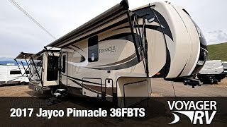 2017 Jayco Pinnacle 36FBTS Fifth Wheel Video Tour  Voyager RV Centre [upl. by Lluj922]