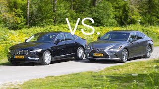 VOLVO S90 T8 Inscription VS Lexus ES300h 車室寧靜度與怠速分貝值實測 [upl. by Enobe]