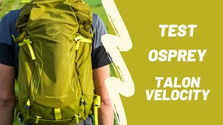 TEST amp AVIS  Review  → Osprey Talon Velocity 20 testé par Corentin [upl. by Inaffets]