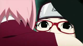 Sarada comes back home and hugs Sakura Boruto episode 92 [upl. by Lydia]