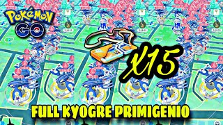 DIA DE INCURSIONES DE KYOGRE PRIMIGENIO POKEMON GO [upl. by Vano]