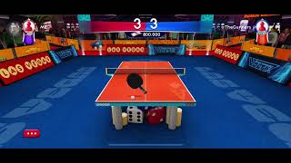 Ping Pong Fury  It was an amazing gameplay when I encounter intense player [upl. by Martyn]