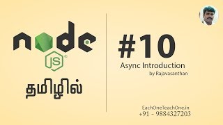 10 Introduction to Async  Each One Teach One [upl. by Noiek]