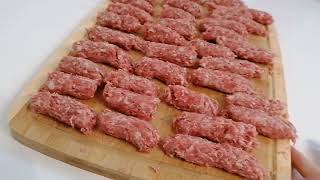 cevapi u lepinji recept za cevape i lepinje jednostavno i brzo cevapi iz boce [upl. by Ahsenev344]