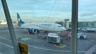 TRIP REPORT AEROMEXICO  Lima → Cuidad de Mexico  Premier  Boeing 737 MAX 8 [upl. by Peednus]