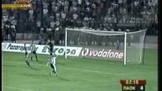 PAOK PANATHINAIKOS 41 2002 OLES OI FASEIS [upl. by Aramahs234]