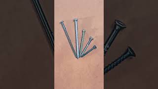 Nails vs Screws Rough Framing learn square woodworking diy tools [upl. by Aihsak]