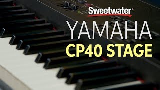 Yamaha CP40 Stage 88note Stage Piano Review [upl. by Ranna]