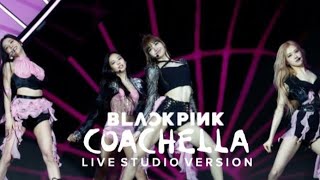 BLACKPINK  Intro  Pink Venom  COACHELLA 2023 Live Band Studio Version [upl. by Aneehsal]