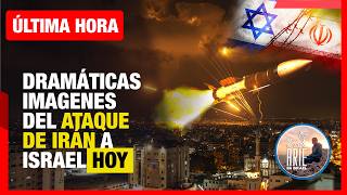 🚨ÚLTIMA HORA🚨 Imágenes del ataque de Irán a Israel HOY 🚀Misiles Balísticos golpean Tel Aviv [upl. by Jacob569]