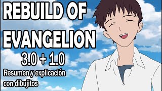 Resumiendo REBUILD OF EVANGELION 30  10 en 1 video [upl. by Arodasi]