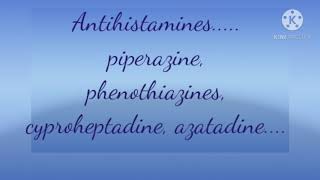 Antihistamines B Pharm Cyclizines Promethazine Cyproheptadine Azatadine Synthesis cyclizine [upl. by Ruffo]